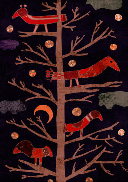 Madarak / Birds képeslap