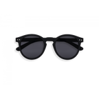 IZIPIZI Oversize kerek M napszemüveg, fekete