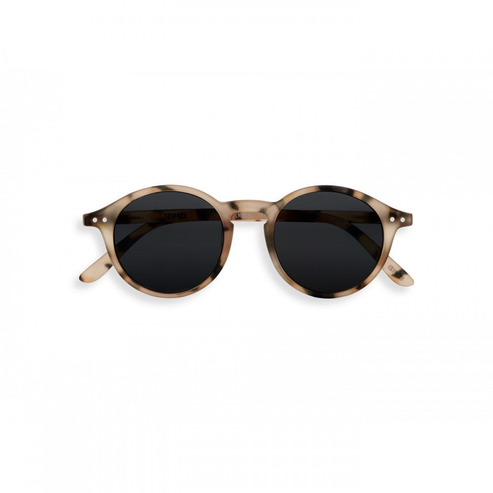 IZIPIZI D sunglasses, light tortoiseshell, gray lenses